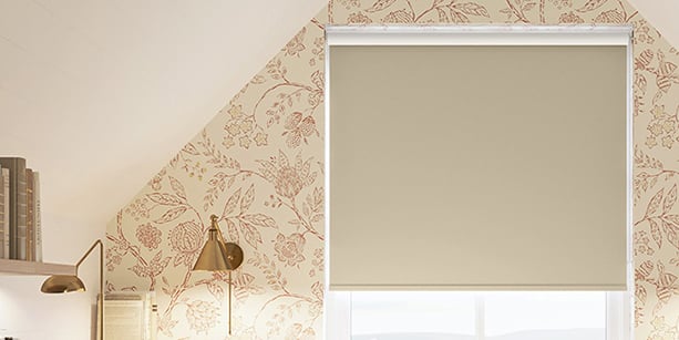 Verona (Blackout), Country Cream - Twist&Fit Roller Blind