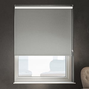 Verona (Blackout), Nimbus Grey - Twist&Fit Roller Blind