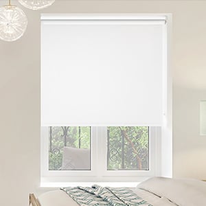 Verona (Blackout), Pure White - Twist&Fit Roller Blind